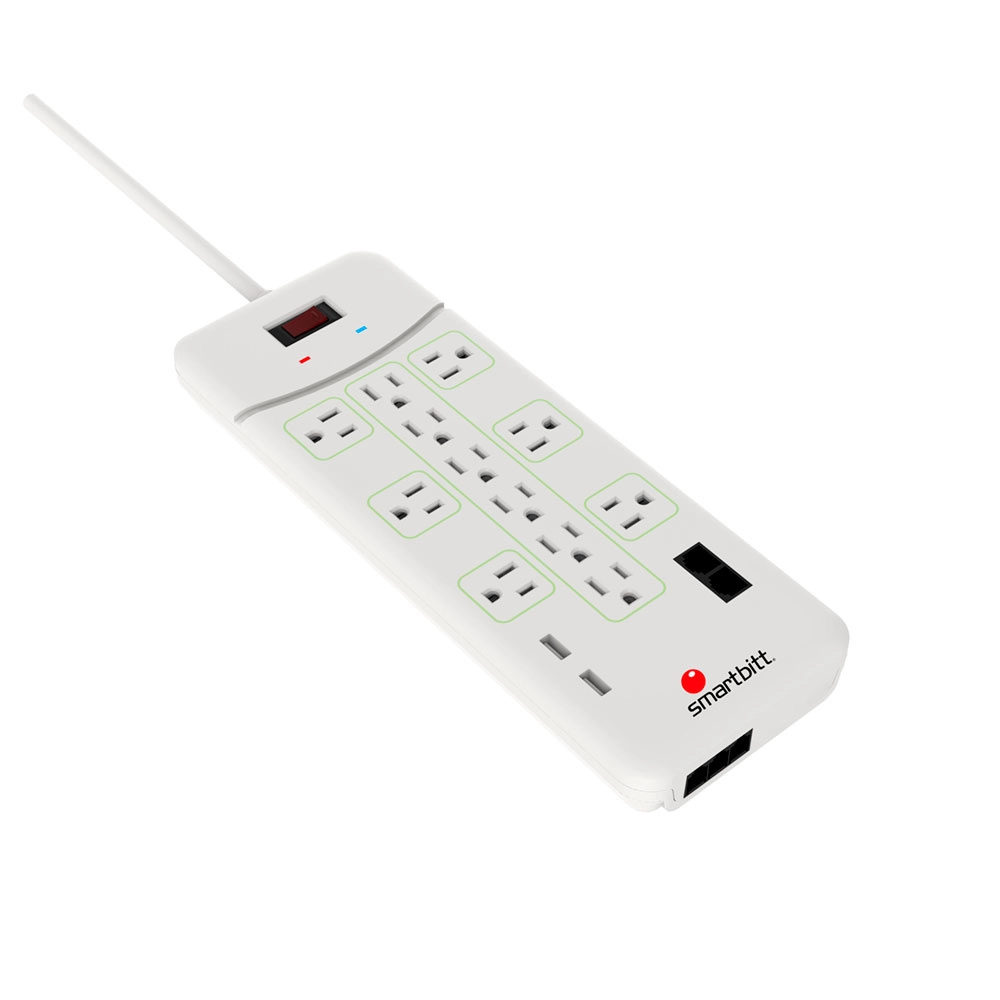 Supresor de picos smartbitt sbss1350j-12 smartbitt supresor  1350j 12c 2 usb