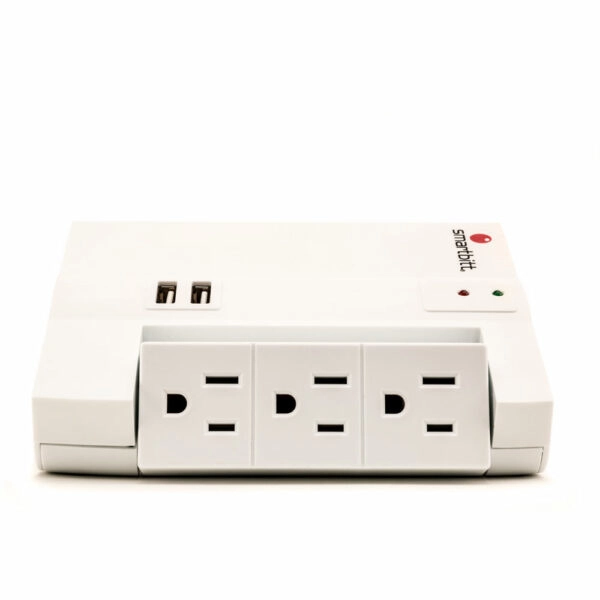 Supresor de picos smartbitt sbbss450j-6  smartbitt supresor 450j 6c 2usb rotator