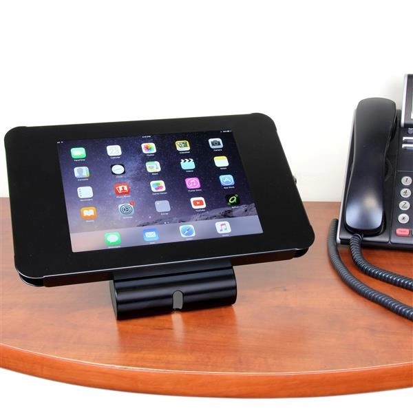 Startech.com soporte seguro para tablet - de escritorio o de pared - soporte con seguro para tablet - para tablet de 9.7