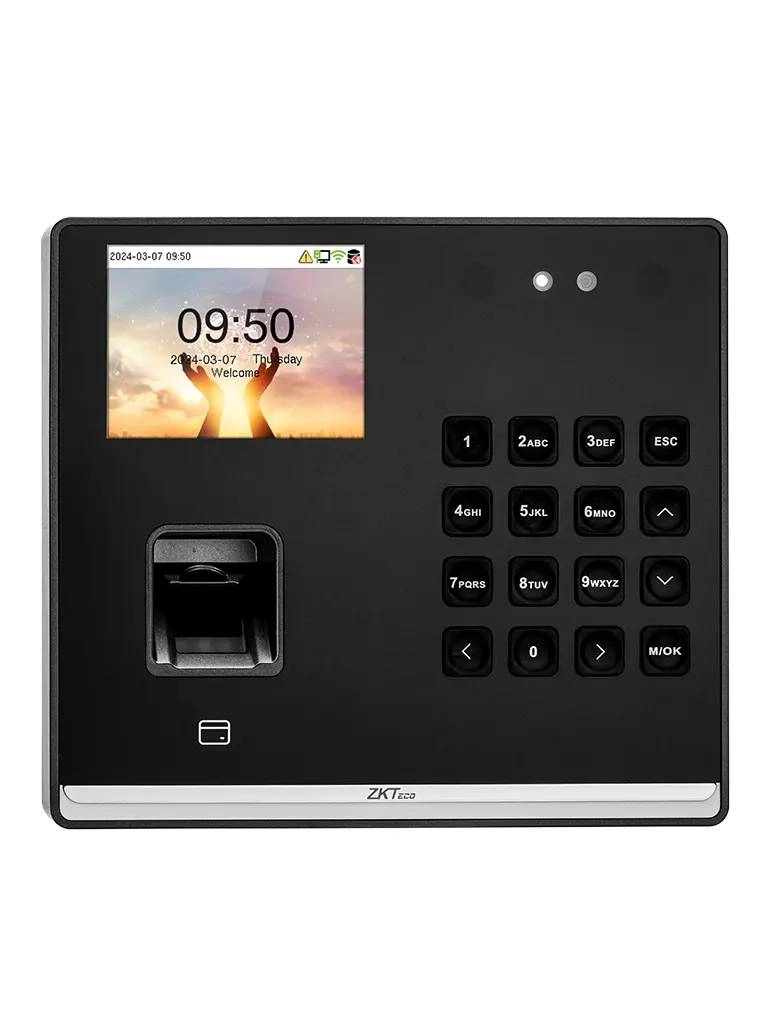 Control de acceso ZKTeco SENSEFACEM2FLR, Asistencia 500 rostros 1 - 000 huellas 1, 000 tarjetas 125 khz 150, 000 eventos bateria 4 horas compatible con zkbio