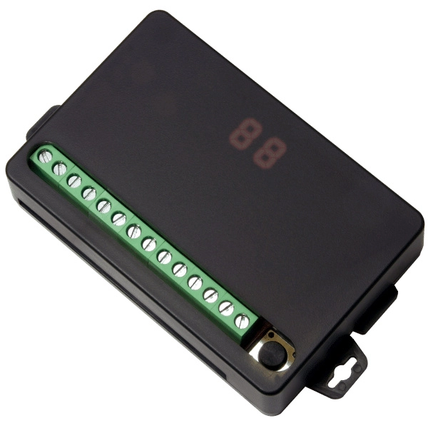 Seco-larm sk910rd4 - receptor de 4 canales independientes (4 relevadores independientes) inalámbrico compatible con todos los transmisores seco-larm 315mhz
