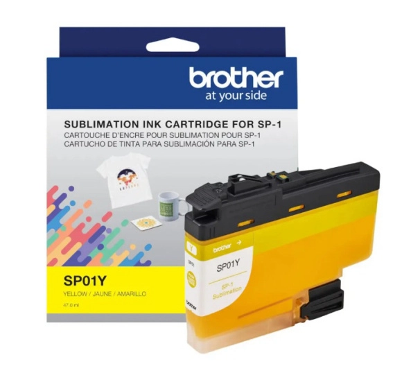 Brother tinta yellow, para impresora sp1mx