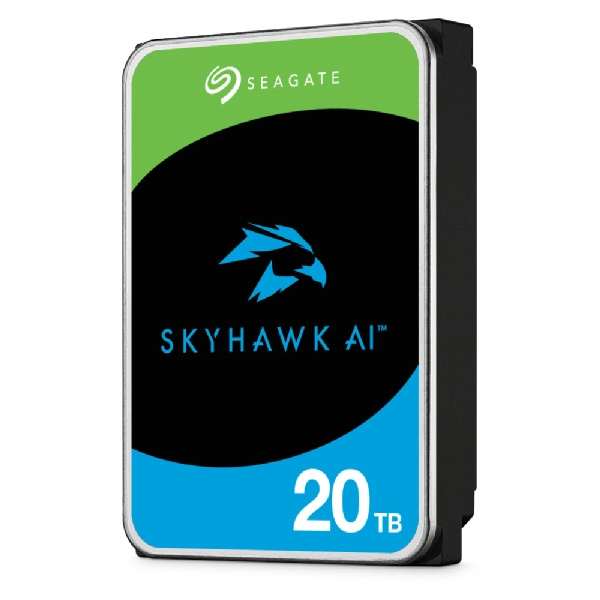 Disco duro interno seagate 20tb 3.5 512m skyhawk ai (st20000ve003)