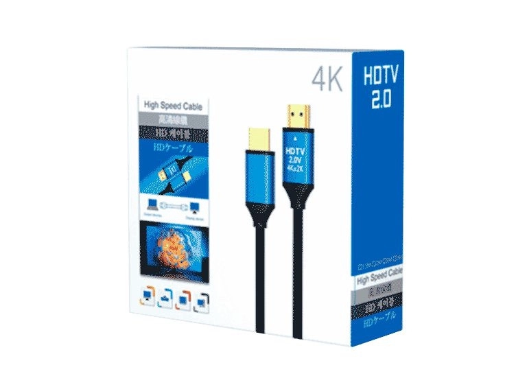 Saxxon sx015hdc - cable hdmi de 1.5 metros de alta velocidad  versión 2.0  resolución 4k  canal de retorno de audio (arc)  video 3d  blindado para reducir interferencias  chapado en oro  alta resistencia y durabilidad.