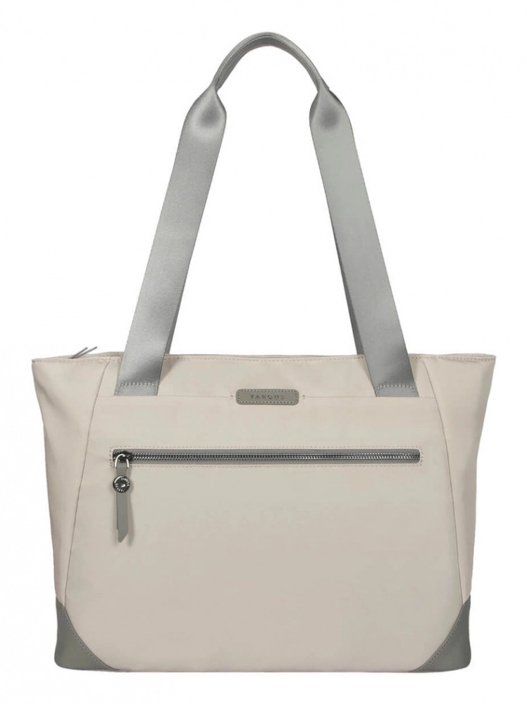 Bolso backpack para dama avila beige para laptop de 15