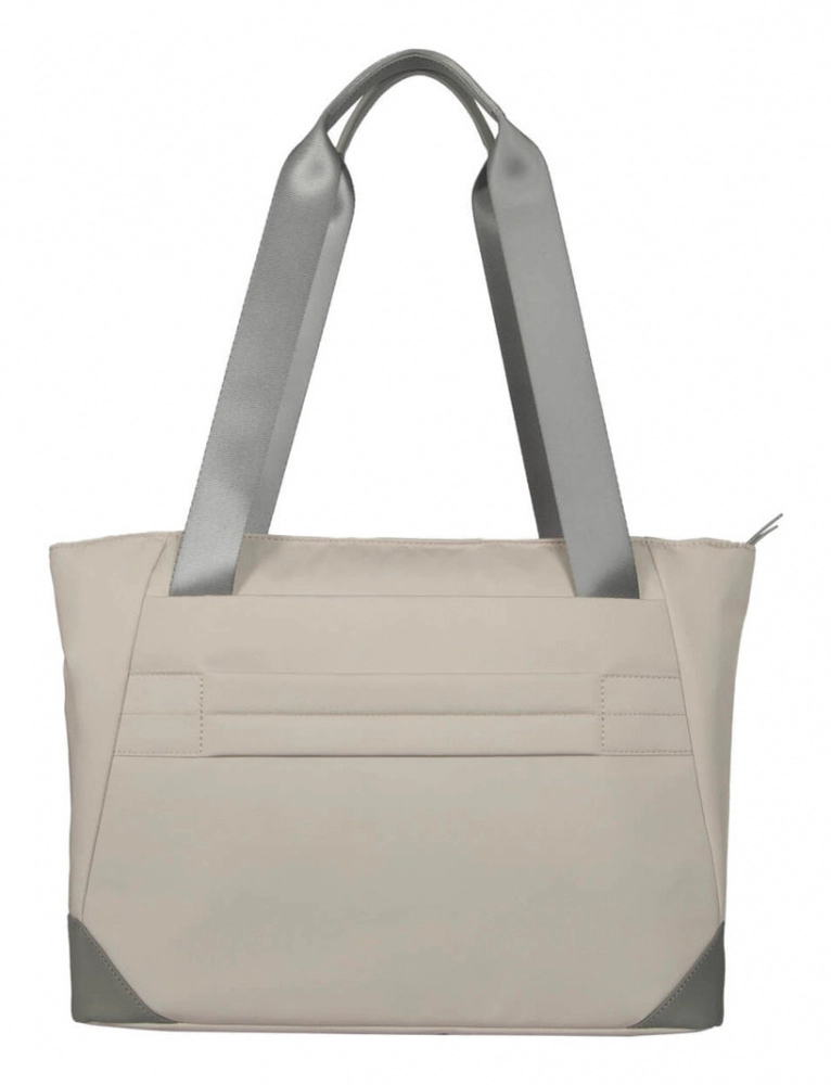 Bolso backpack para dama avila beige para laptop de 15
