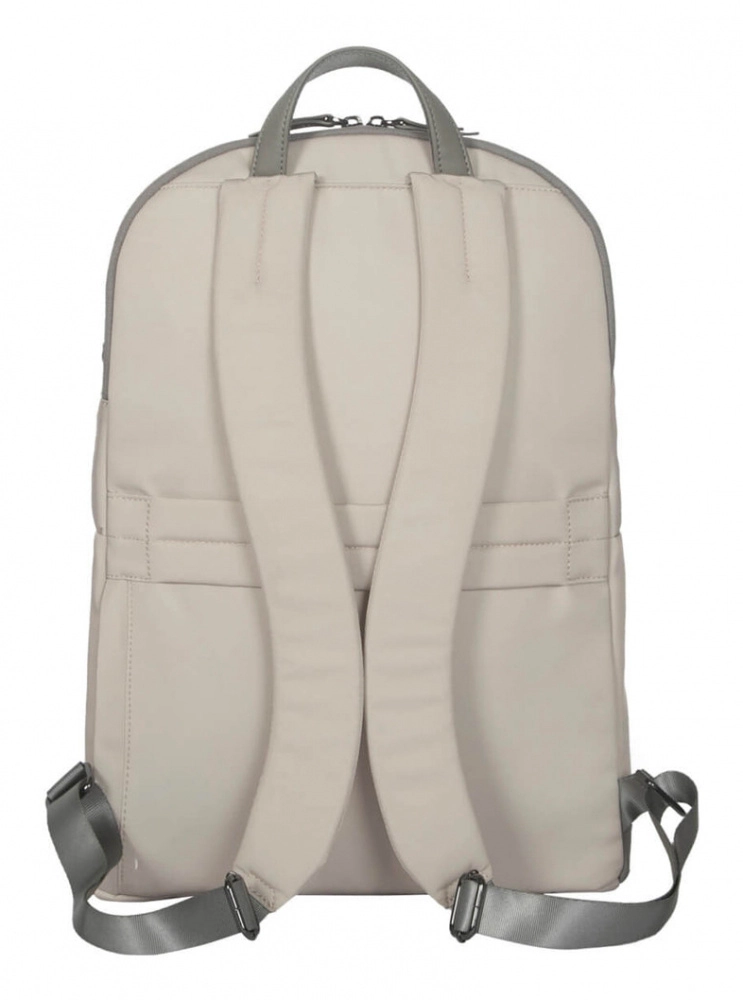 Mochila backpack avila para dama beige para laptops de 15