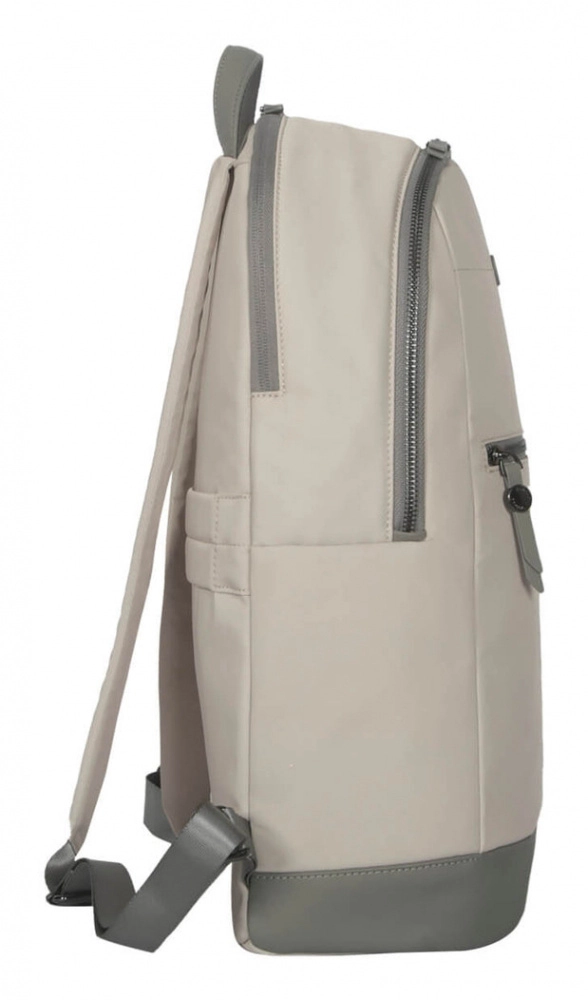 Mochila backpack avila para dama beige para laptops de 15