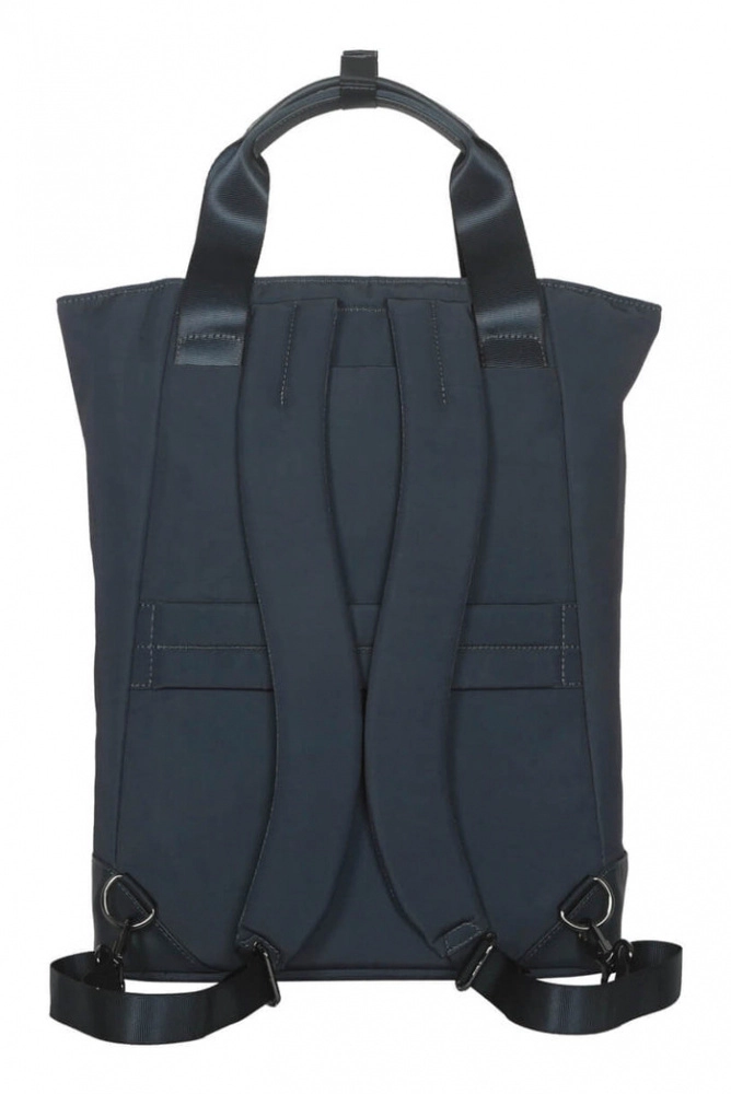 Mochila convertible bolsobackpack para dama azul para laptop de 15