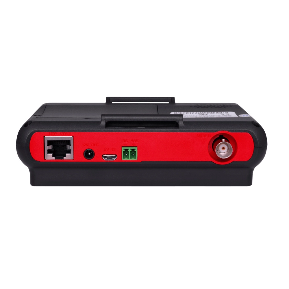 4.3 inch ahdtvicvicvbs tester with rs485 up to 8mp with eu&us socket
