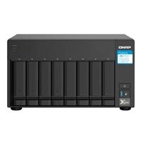 Nas qnap ts-832px-4g 8 bahias sata hdd de 3,5 nucleo cuadruple 1.7ghz4gb ddr4 sodimm ampliable a 16gb2 pto 2,5 gbe 2 pto 10 gbe usb 3.2 x3 hotswap no incluye discos hasta 144tb