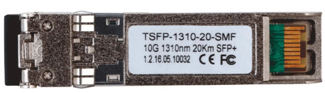 Dahua tsfp-1310-20-smf módulo óptico gigabit doble fibra  puerto lc envío de 1310nm y recepción de 1310nm distancia de transmisión hasta 20 km