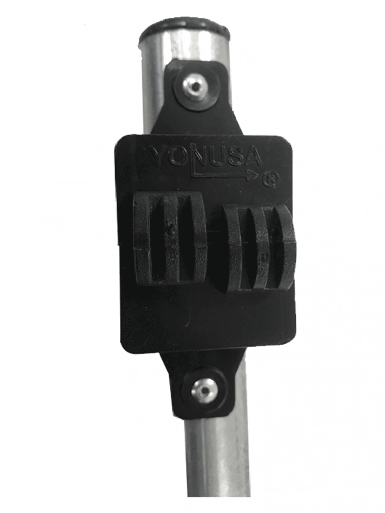 Yonusa tuboap101 - poste de paso para cerco eléctrico, tubo con 5 aisladores de paso instalados tubo de 1.20 mts. listo para instalación en campo