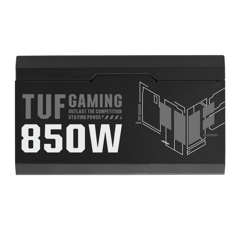 Fuente de poder asus tuf-850w/80plus gold/modular/850w/atx/gamer