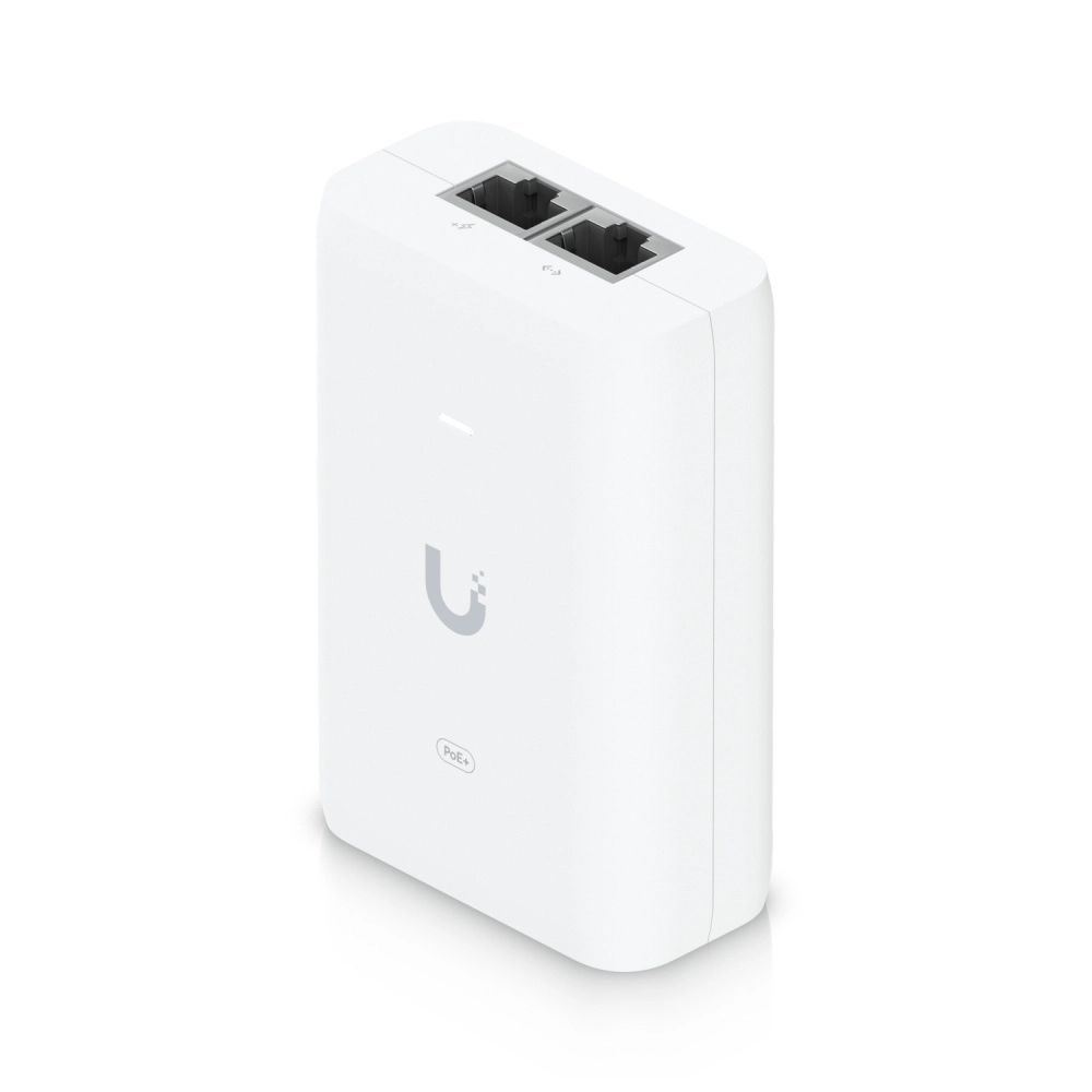 Ubiquiti u-poe++ - inyector poe de 60w , ideal para equipos mesh , camaras g4 g5 y ptz de la línea unifi , protección contra descargas electricas y electrostaticas , indicador led para monitoreo