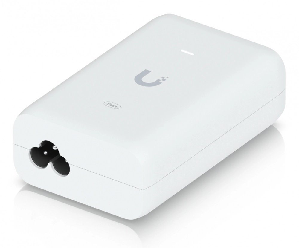 Ubiquiti u-poe++ - inyector poe de 60w , ideal para equipos mesh , camaras g4 g5 y ptz de la línea unifi , protección contra descargas electricas y electrostaticas , indicador led para monitoreo