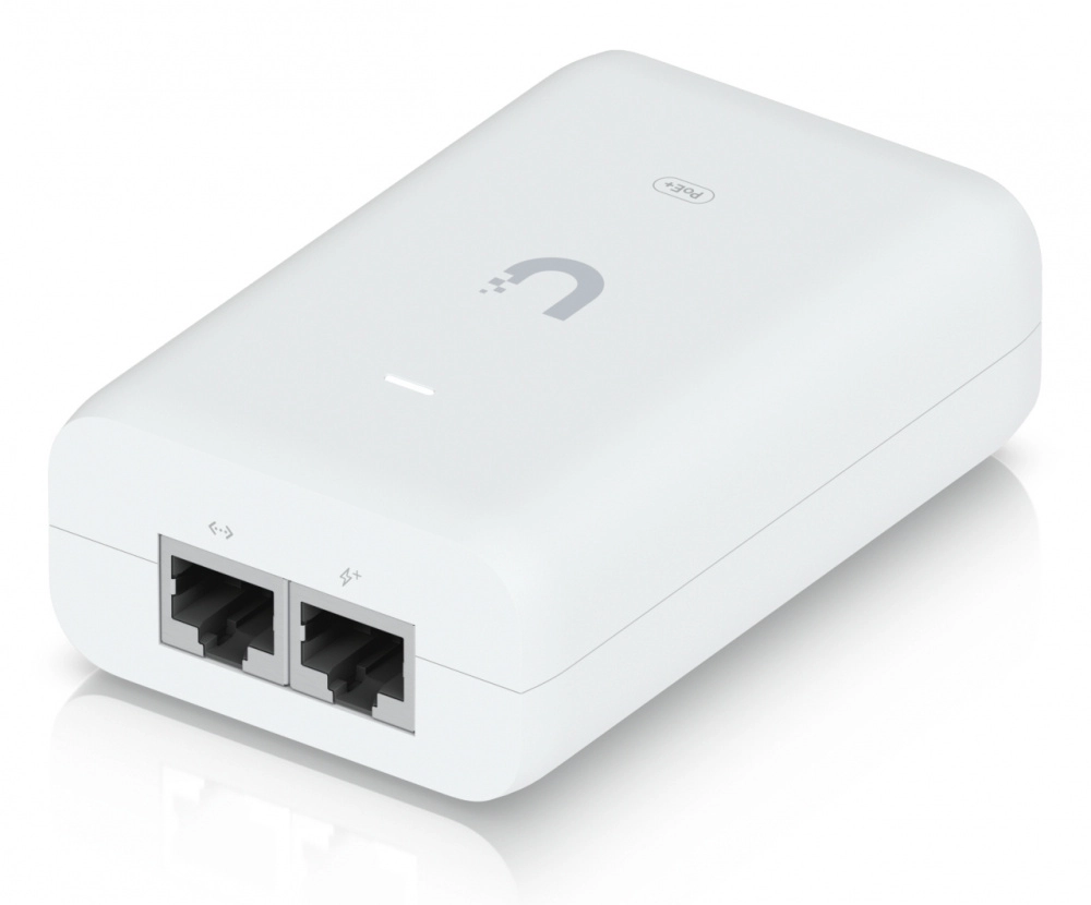 Ubiquiti u-poe++ - inyector poe de 60w , ideal para equipos mesh , camaras g4 g5 y ptz de la línea unifi , protección contra descargas electricas y electrostaticas , indicador led para monitoreo