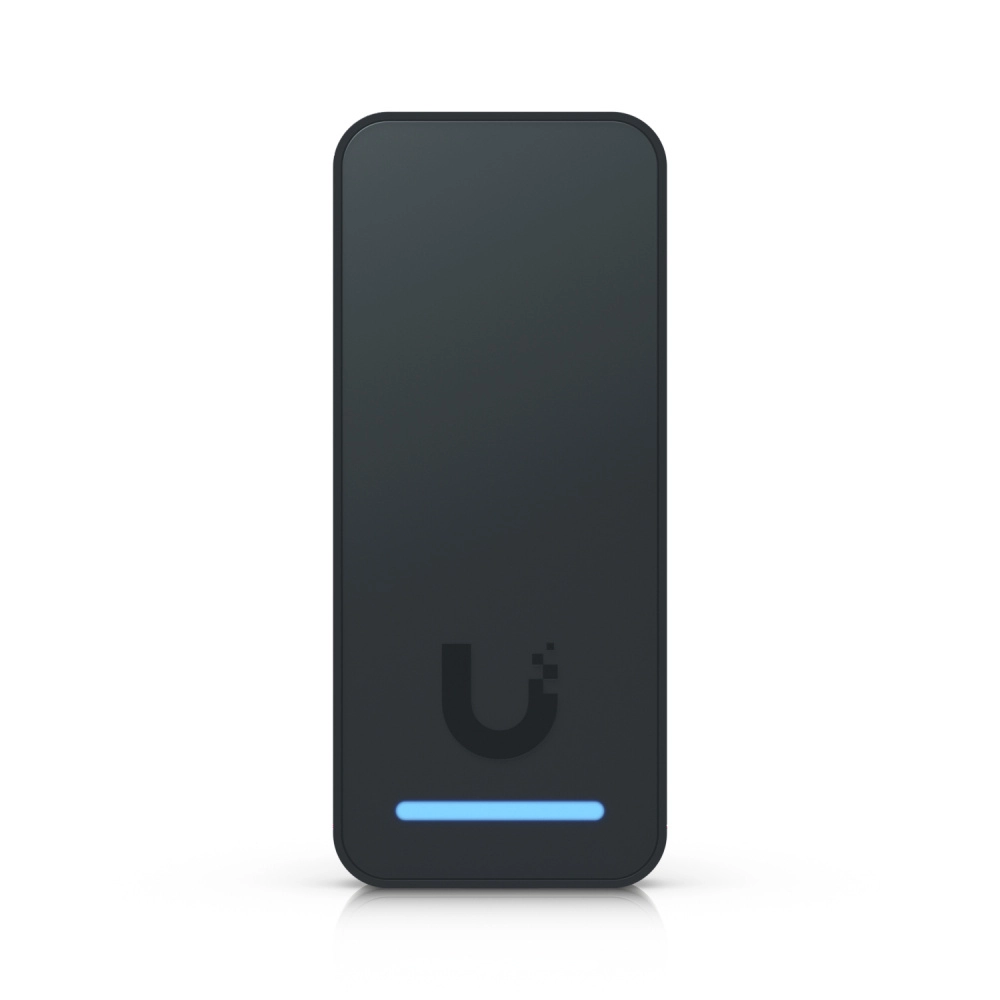 Ubiquiti ua-g2-black - lectora nfc para control de acceso , desbloqueo mediante nfc o app unifi identity , configuración de mensaje para bienvenida &salida , grado de protección ip55 , conexión a unifi access hub mediante poe.