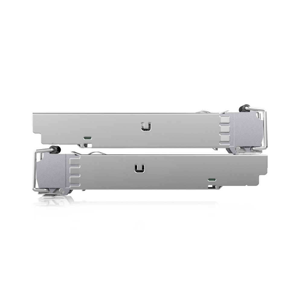Ubiquiti uacc-om-mm-1g-d-2 - módulo ufiber sfp 1.25g con transceptor minigbic multimodo de 1.25 gbps, alcance de conexión de hasta 550m, conectores lc. paquete de 2 piezas.
