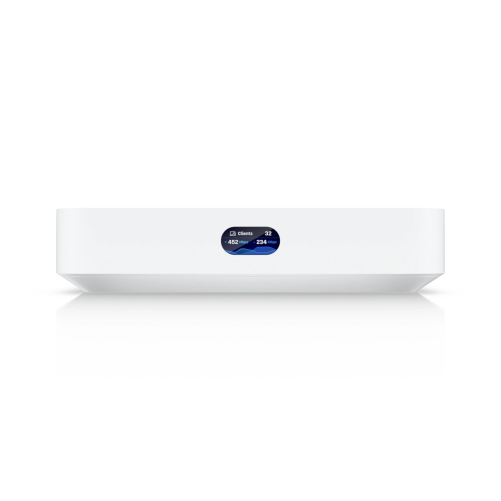 Ubiquiti ucg-ultra - unifi cloud gateway, router multiwan para balanceofailover , integra unifi network para administrar hasta 30 dispositivos unifi, (1) puerto wan 12.5 gbe y (4) puertos lan gbe