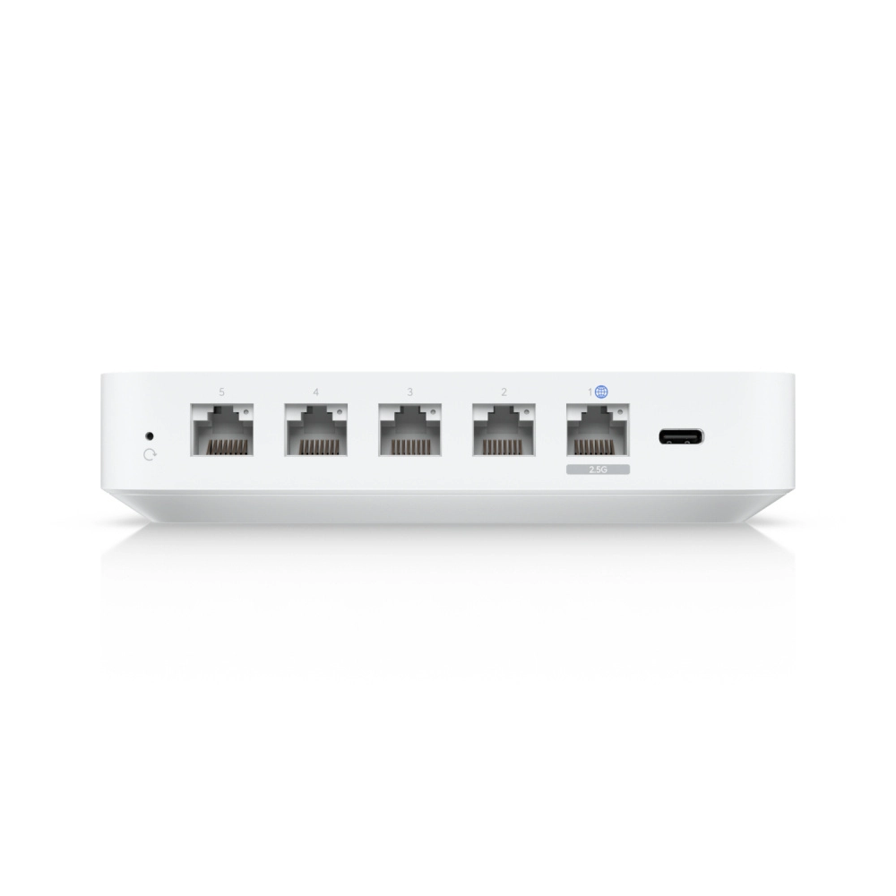 Ubiquiti ucg-ultra - unifi cloud gateway, router multiwan para balanceofailover , integra unifi network para administrar hasta 30 dispositivos unifi, (1) puerto wan 12.5 gbe y (4) puertos lan gbe