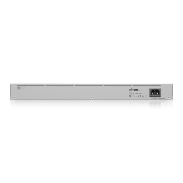 Ubiquiti usw-48 unifi switch capa 2 de 48 puertos 101001000 mbps más 4 puertos 1g sfp, con pantalla informativa.