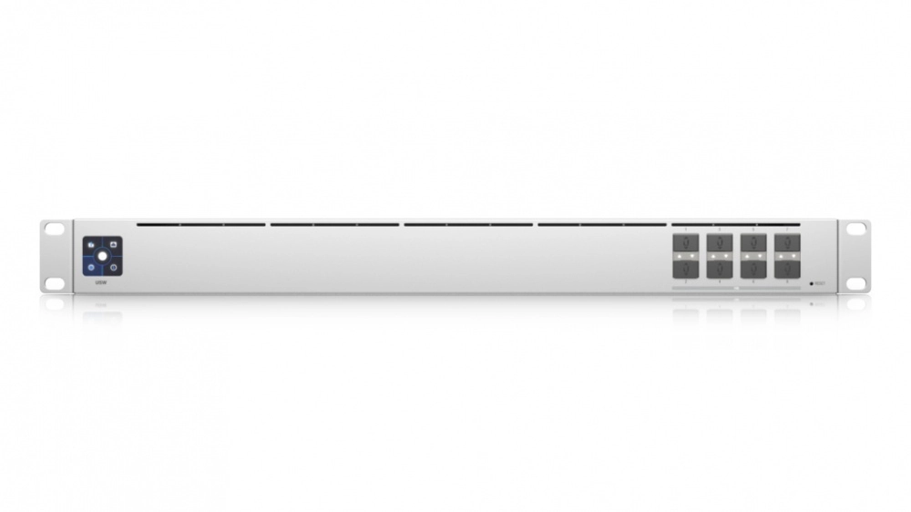 Ubiquiti usw-aggregation - unifi switch aggregation, administrable capa 2, 8 puertos sfp+ de 10g , refrigeración silenciosa y sin ventilador.