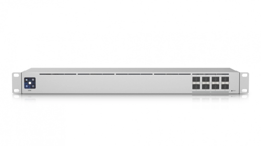 Ubiquiti usw-aggregation - unifi switch aggregation, administrable capa 2, 8 puertos sfp+ de 10g , refrigeración silenciosa y sin ventilador.
