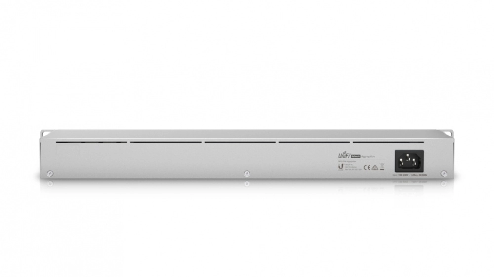 Ubiquiti usw-aggregation - unifi switch aggregation, administrable capa 2, 8 puertos sfp+ de 10g , refrigeración silenciosa y sin ventilador.