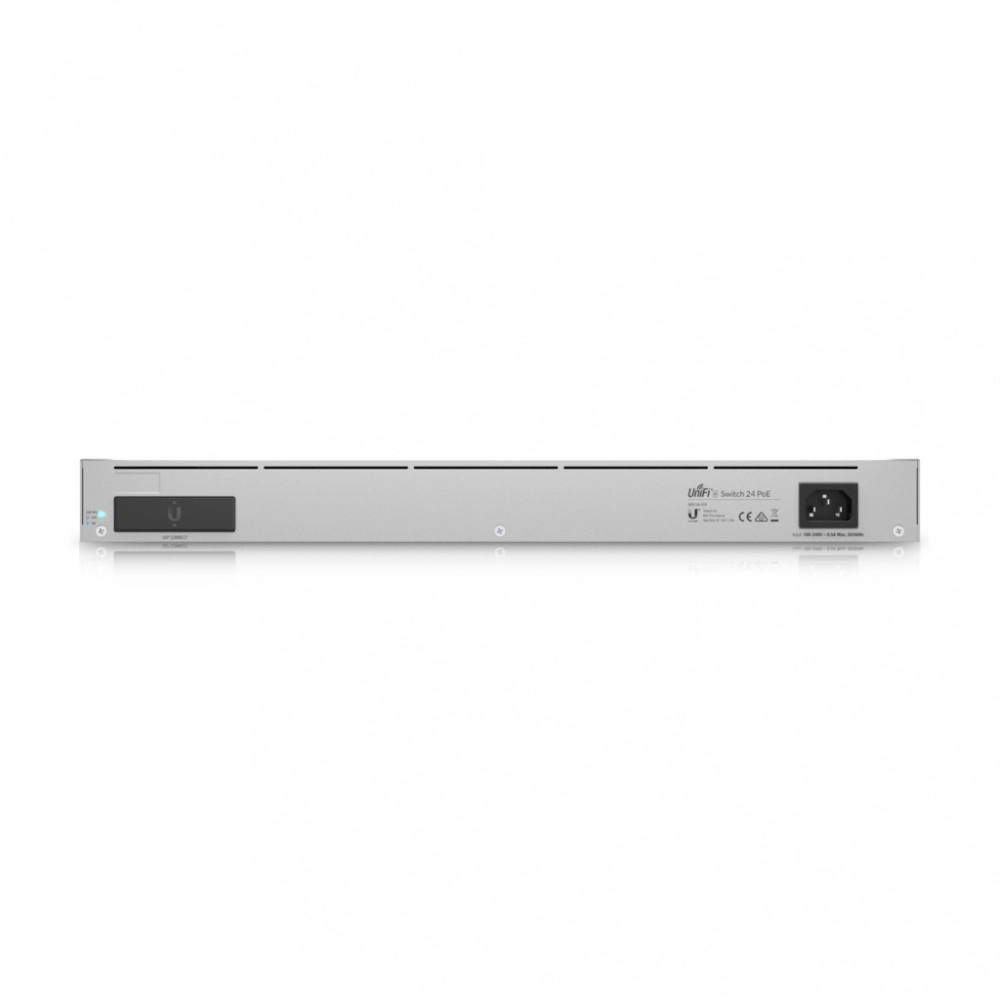 Ubiquiti usw-enterprise-24-poe - unifi switch empresarial capa 3 de 24 puertos poe 802.3afat (12 puertos 2.5g y 12 puertos 1g) + 2 puertos 110g sfp+, 400w, pantalla informativa.