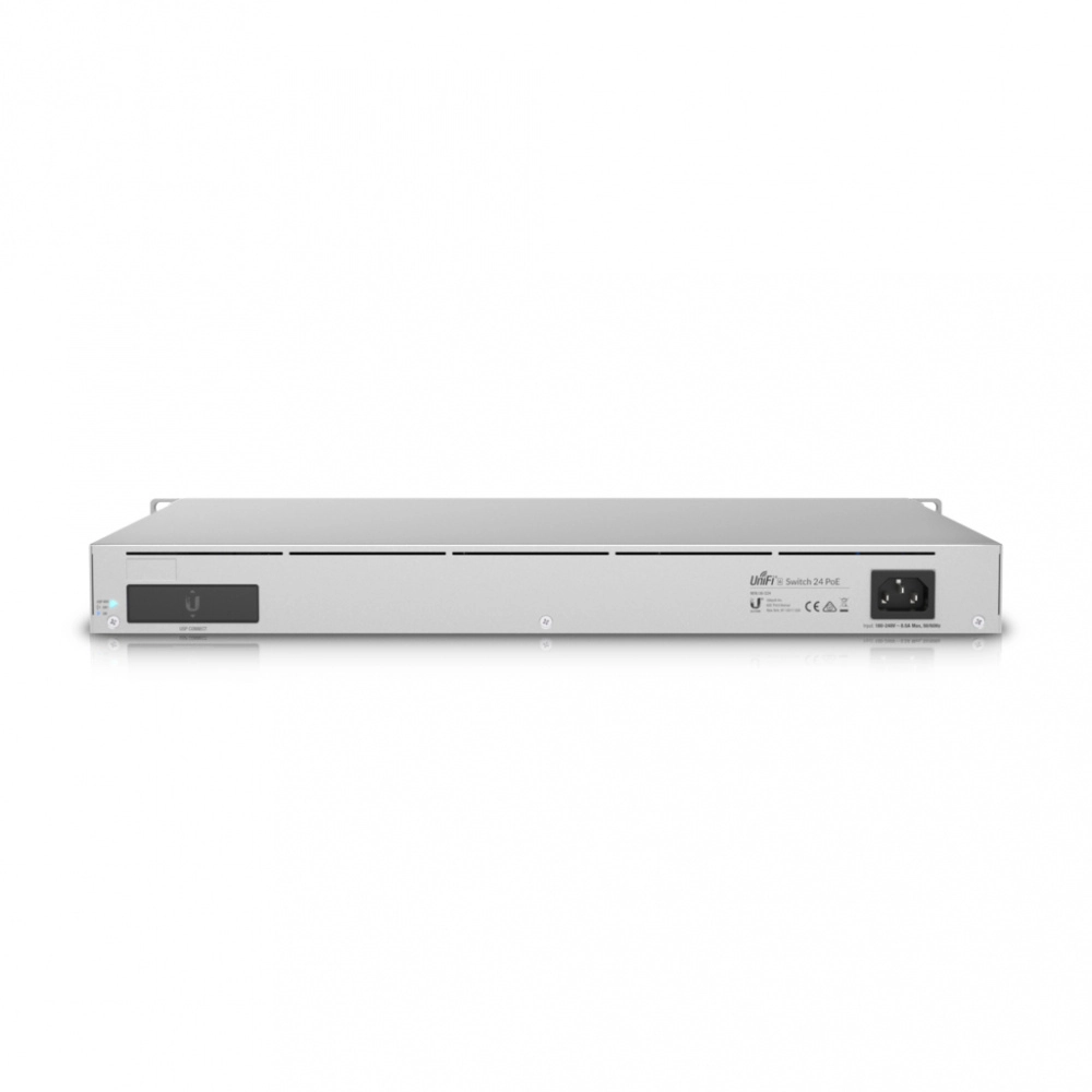 Ubiquiti usw-enterprise-24-poe - unifi switch empresarial capa 3 de 24 puertos poe 802.3afat (12 puertos 2.5g y 12 puertos 1g) + 2 puertos 110g sfp+, 400w, pantalla informativa.