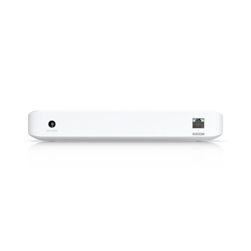 Ubiquiti usw-ultra - switch ultra unifi de 8 puertos poe administrable capa 2 42w poe (1 puerto poe++ de entrada , 7 puertos poe+ de salida ) hasta 256 vlans capacidad de switching hasta 16gbps no incluye fuente de alimentación, diseño compacto
