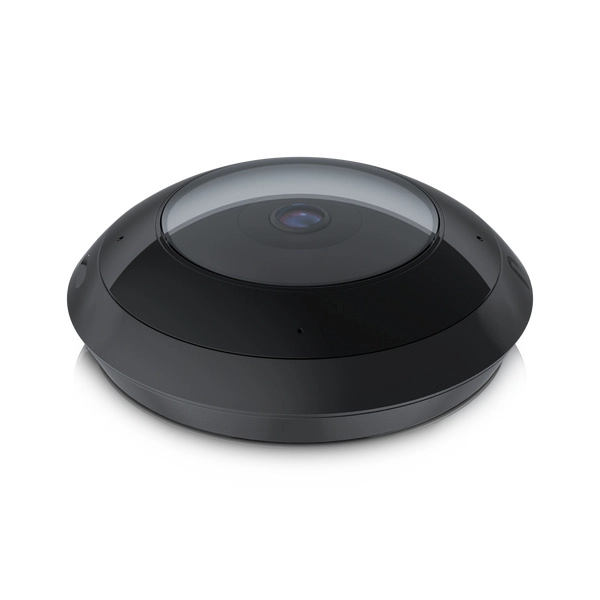 Ubiquiti uvc-ai-360 - camara fisheye con función de ptz de 4mp 360° , ir de 9 metros , ia avanzada detecta personas, lee matrículas, audio bidireccional , poe + , exteriorinterior , antivandalica.