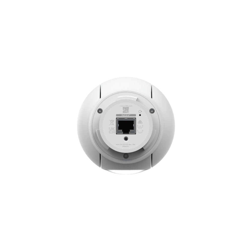 Ubiquiti uvc-g5-ptz - mini ptz con seguimiento de personas 4mp, zoom optico de 2x , ir 20 metros , detección de movimimiento con ia , microfono integrado , led integrado para visión noctura a color, alimentación por poe, equipo para exterior.