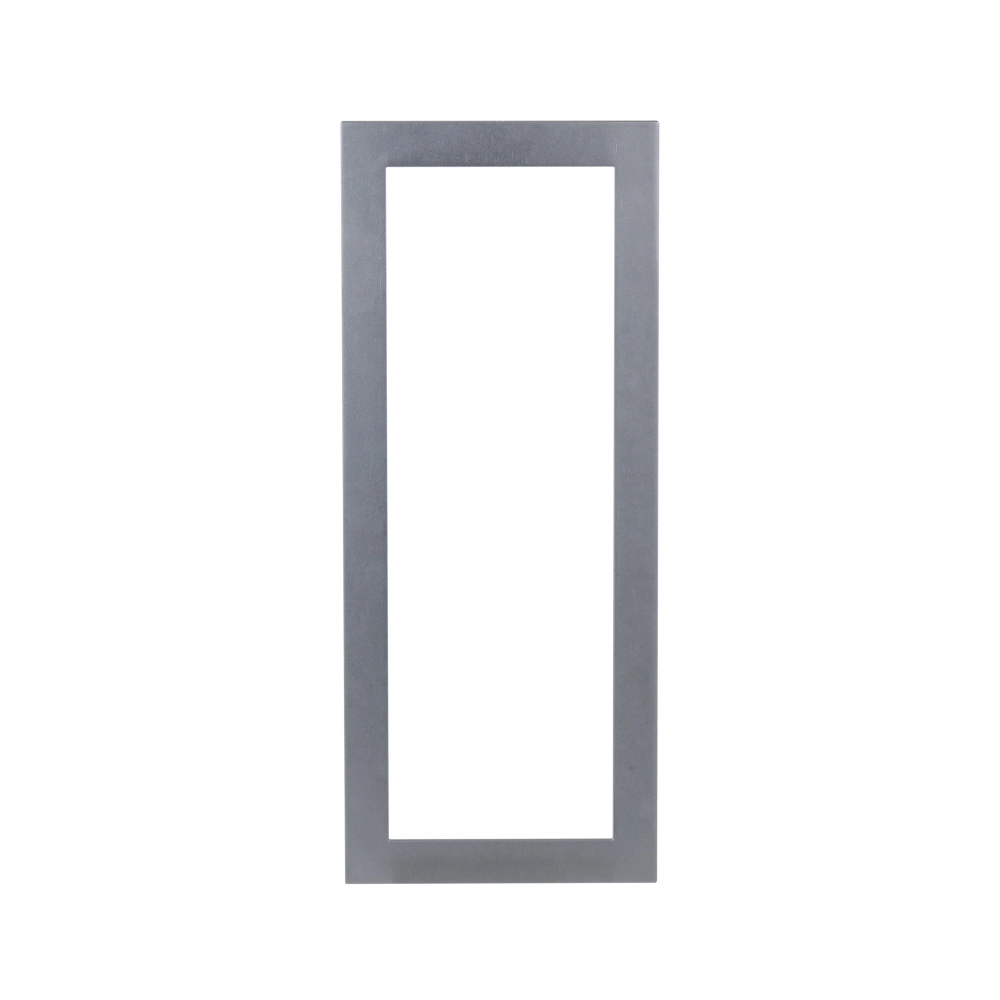 Dahua vtm126 - panel frontal para 3 modulos con material de acero inoxidable. y proteccion ip65 ik07. compatible con vto4202f
