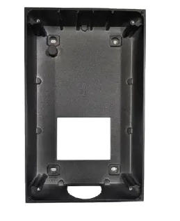 Dahua vtm134 - caja de montaje para panel vta2502g  para instalación en muros  fabricado en aleación de aluminio  color negro  uso exterior  190.0 mm × 120.0 mm × 38.5 mm (7.48