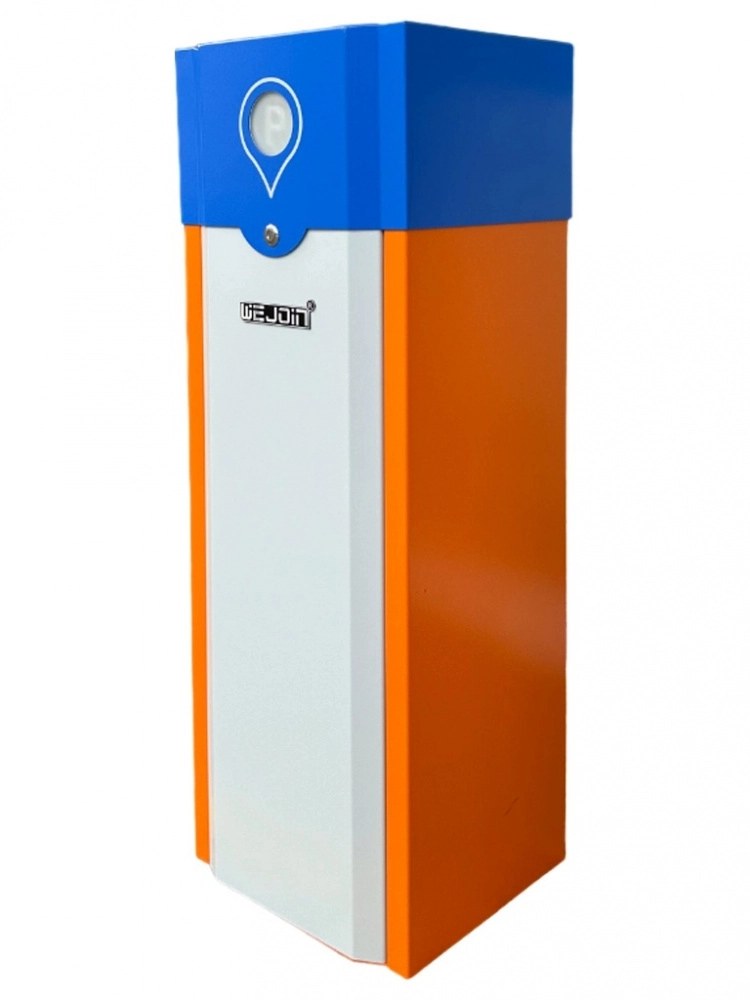 Wejoin wjcb101vfil34 - barrera vehicular izquierda de alto flujo con motor de 24 vcc, fuente de alimentación de 110 vca, brazo octagonal de 4.5 metros, velocidad de 3 segundos y dirección ajustable