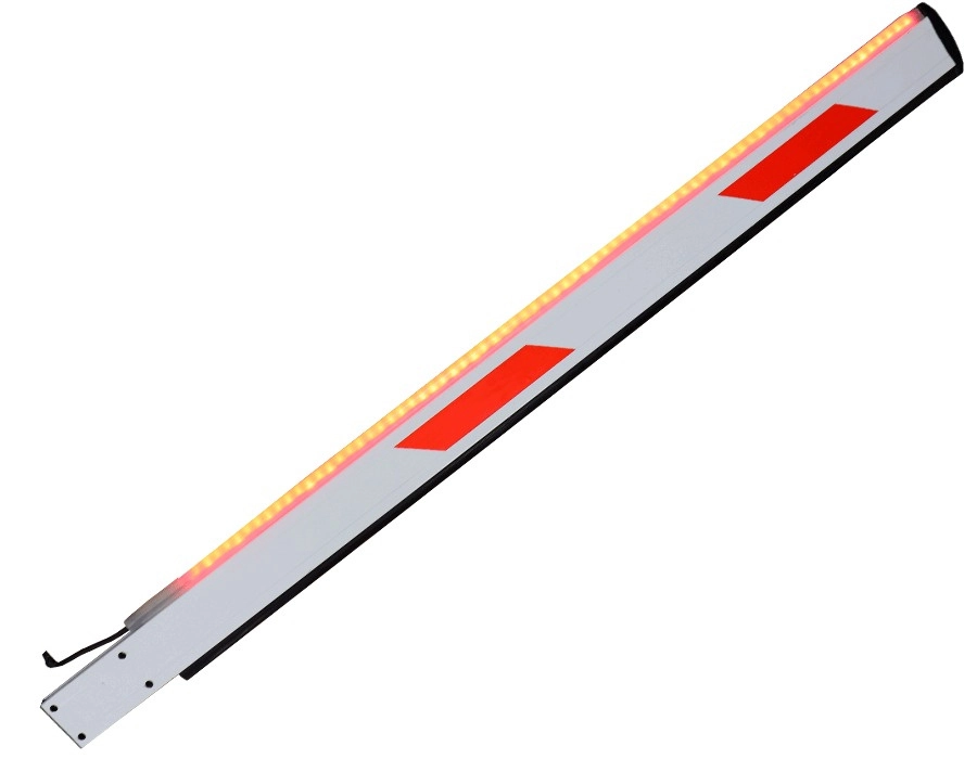 Wejoin wjlbm3l - brazo recto izquierda led tipo rectangular de 3 metros  compatible con barrera  led izquierda