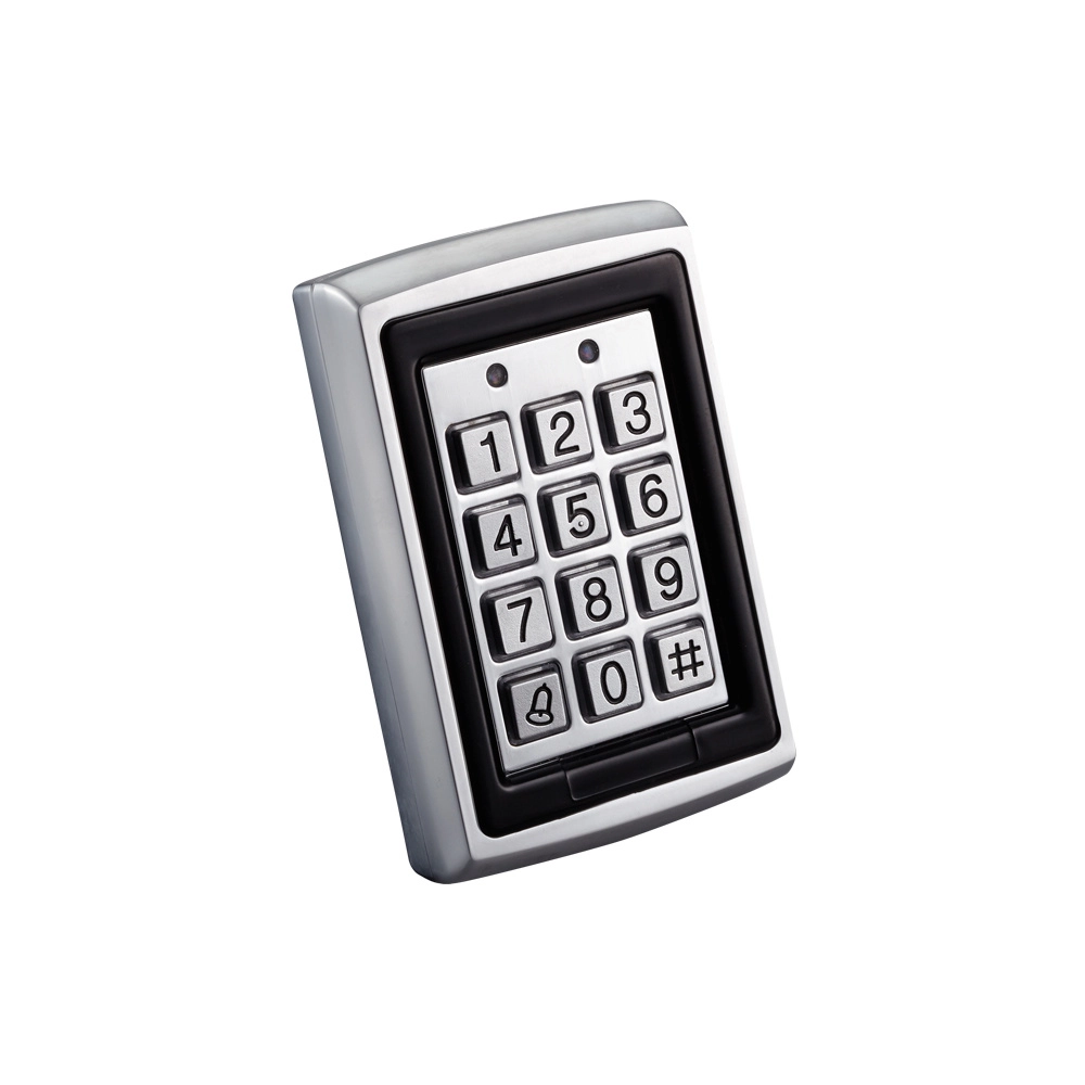 Yli yk568l - teclado para control de acceso  salidas  nc y no  exterior e interior  500 usuarios password o tarjeta  id 125 khz