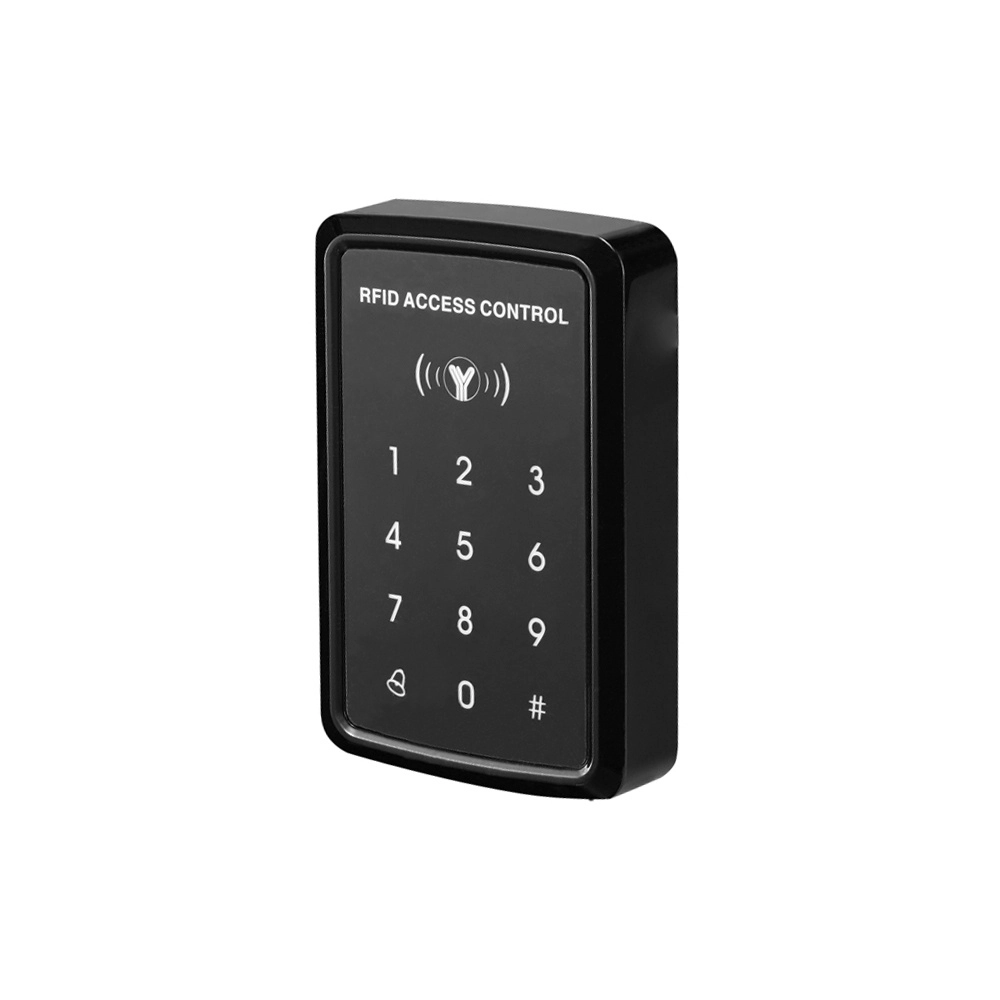 Yli yk968 control de acceso touch soporta 1000 usuarios con tarjetas id 125 khz o password ip65 para interior y exterior entrada wiegand