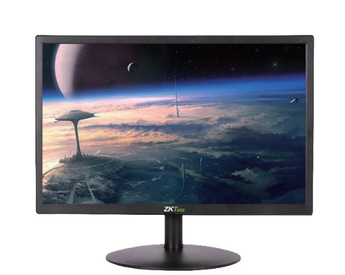 Zkteco zd192ksb - monitor led hd de 19 pulgadas  operación 247 ideal para seguridad resolución 1440 x 900  1 entrada de video hdmi y 1 vga  ángulo de visión horizontal 170°  soporte vesa  incluye cable hdmi  sin altavoces