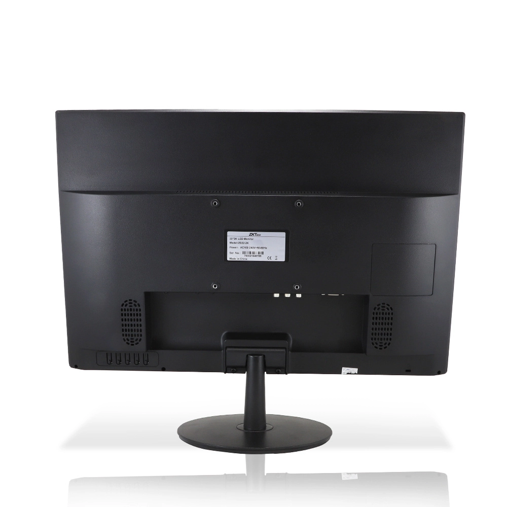 Zkteco zd222k - monitor led full hd de 21.5 pulgadas  resolución 1920 x 1080  1 entrada de video hdmi y 1 vga  altavoces incorporados  ángulo de visión horizontal 170°   soporte vesa  ahorro de energía  247  incluye cable hdmi