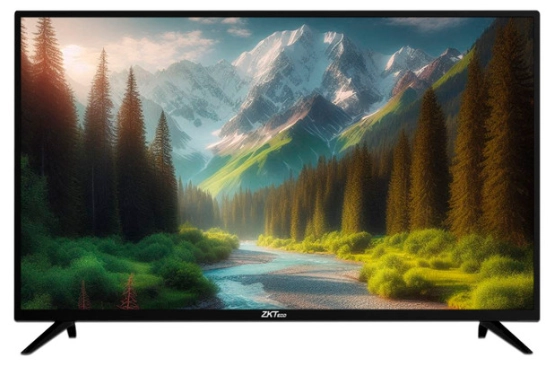 Zkteco zd50-4k-monitor led uhd de 50 pulgadas  resolución 3840 x 2160  ángulo de visión horizontal 170°  2 entradas de video hdmi y 1 vga  tiempo de respuesta 5ms