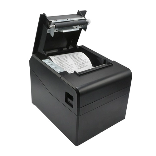 Zkteco zkp8001 - impresora térmica de 80 mm para control de asistencia y emisión de tickets, voltaje de 24v y conexiones usb, rs232 y rj11