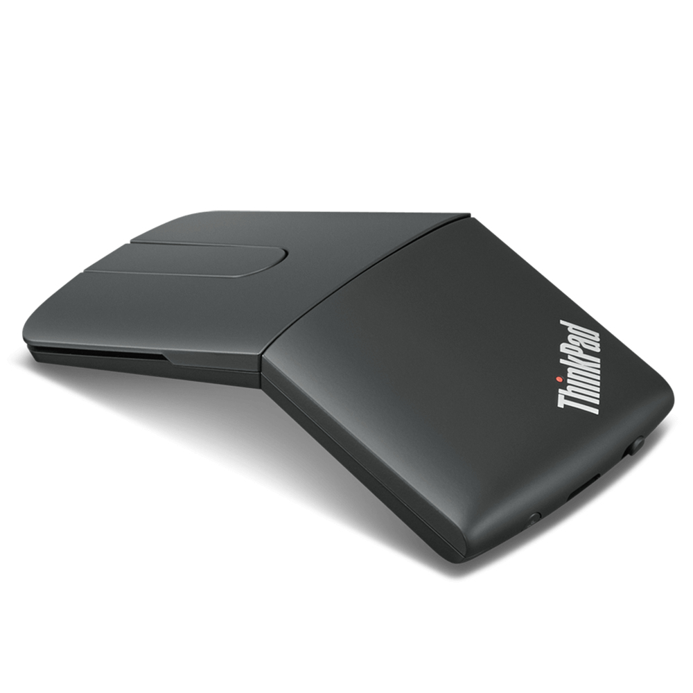 Thinkpad x1 presenter mouse/ supported os/ bluetooth 5.0 connectivity/ optical sensor/ 3 level adjustable/ on-off switch/ black color/ no backlight/ usb-c charging port/ 1year warranty