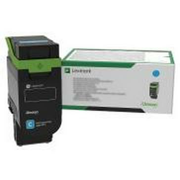 Toner lexmark 75m40c0 cian, rendimiento estandar 2000 paginas, para cs531, 632, cx532, 635