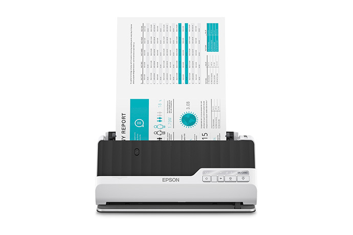 Escaner epson ds-c490, 40ppm / 80ipm, usb, adf, portatil