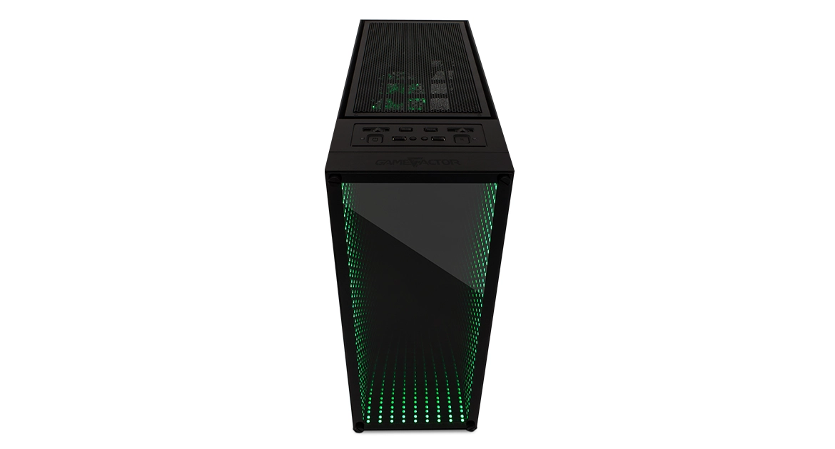 Compra Gabinete gaming game factor csg601 torre pc atx negro CSG601 ...