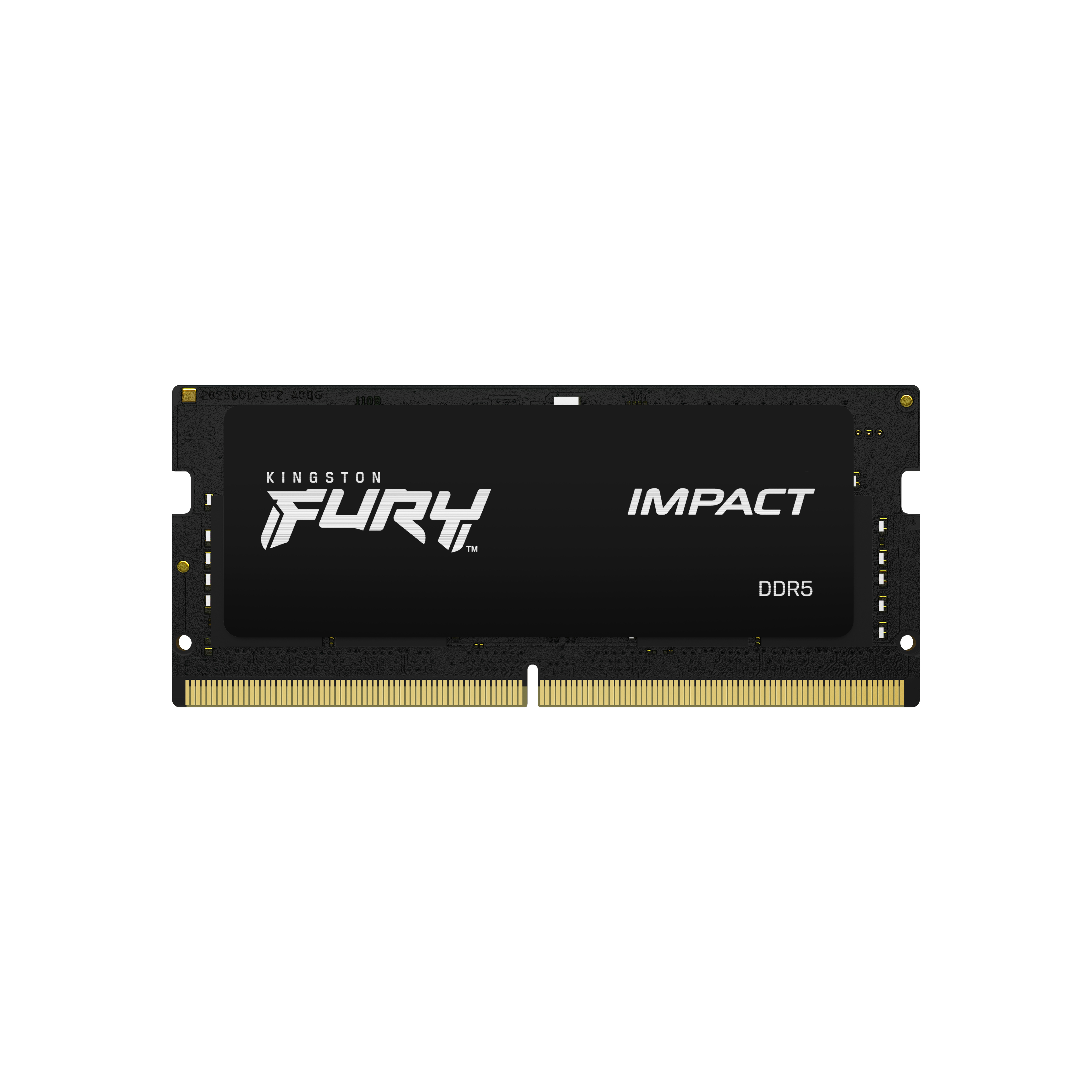 Memoria ram kingston furyimpact ddr5 (2 x 32gb) black 64gb 5600mhz cl40 (kf556s40ibk2-64)