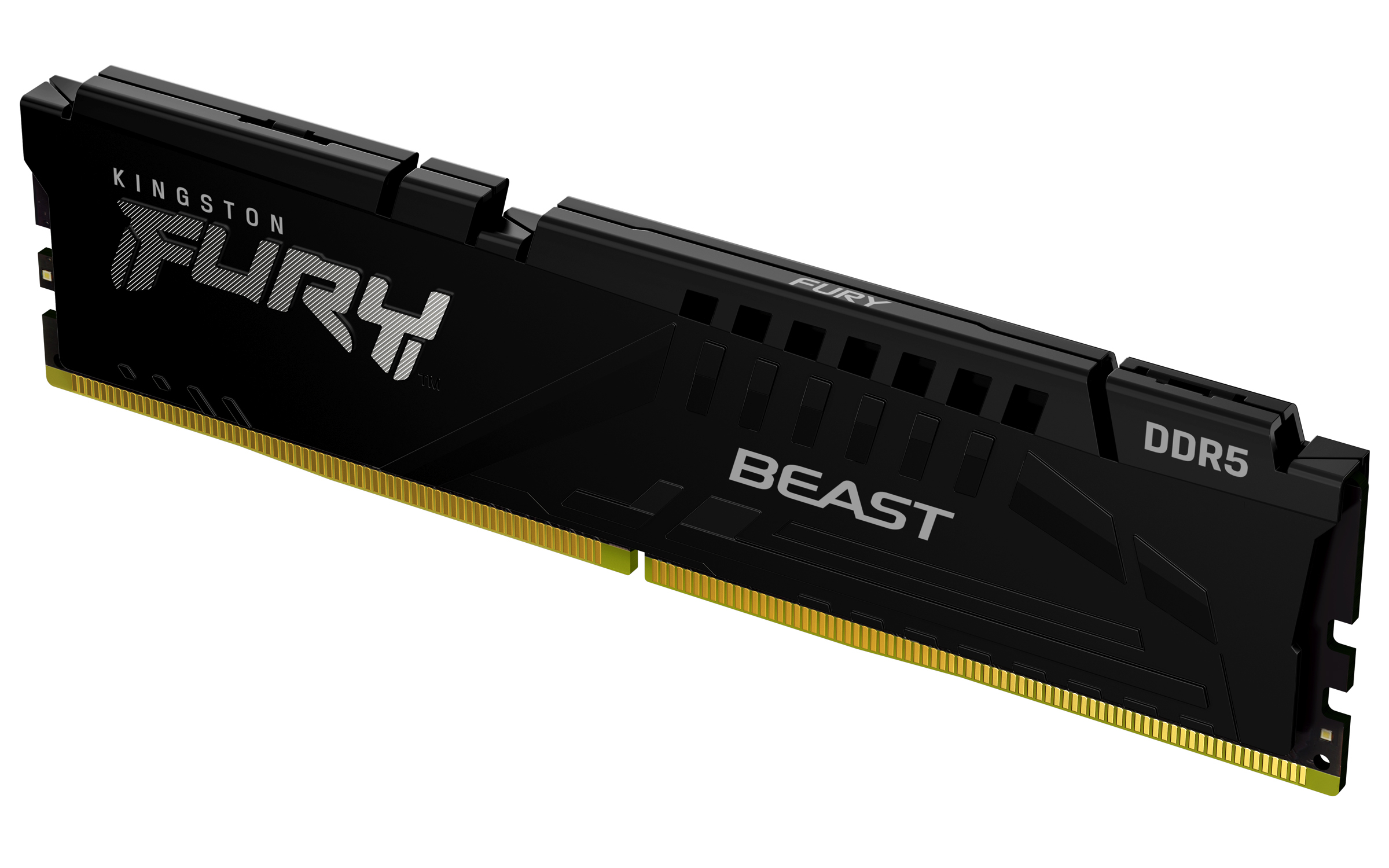 Memoria ram kingston furybeast ddr5 black 16gb 6000mhz dimm (kf560c36bbe-16)